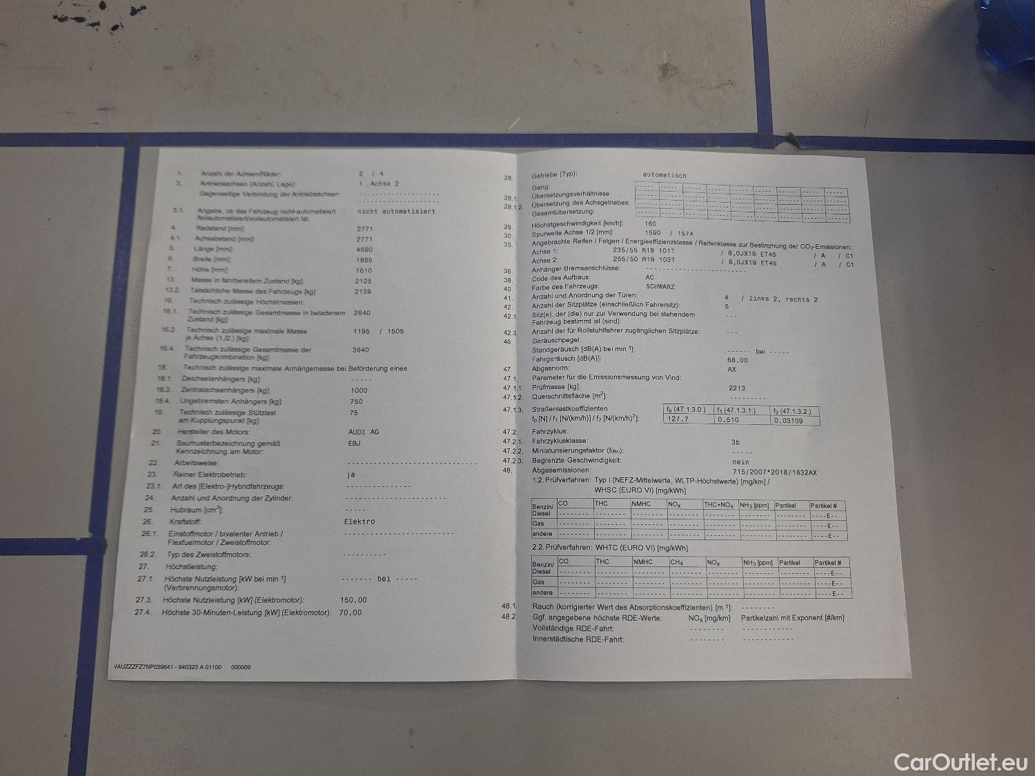 Audi  Q4 E-Tron Audi,  '21 BEV, Audi  40 e-tron Attraction 5d #17