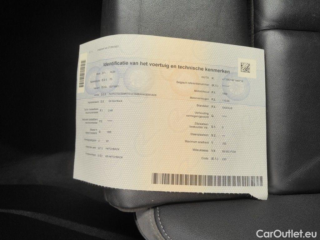 Audi  Q3 Audi  Sportback 35 TDI S tronic S Line Business Ed 5d #11