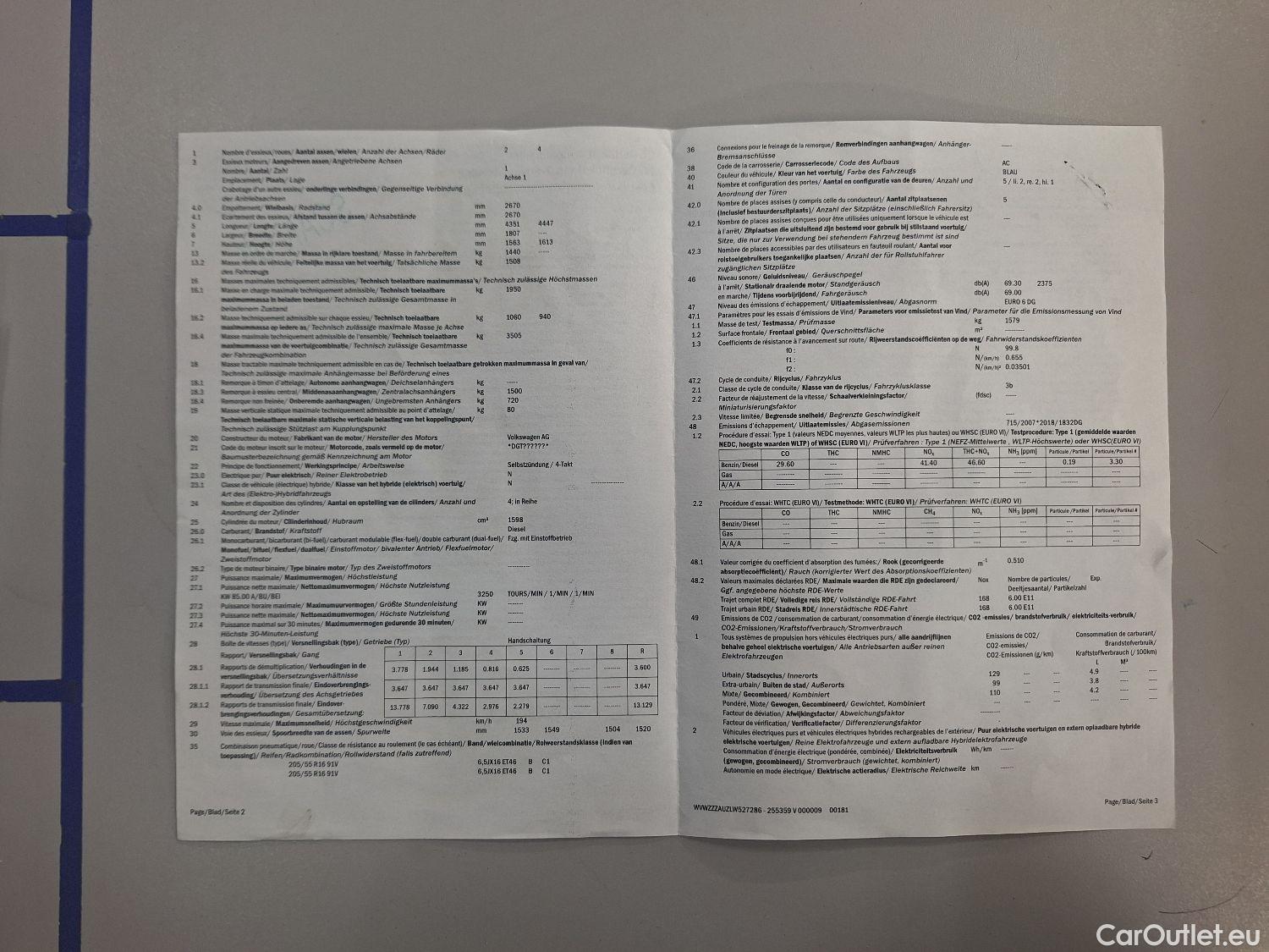 Volkswagen  Golf  VW, Sportsvan FL'17, Volkswagen Sportsvan 1.6 TDI IQ.Drive 5d #17