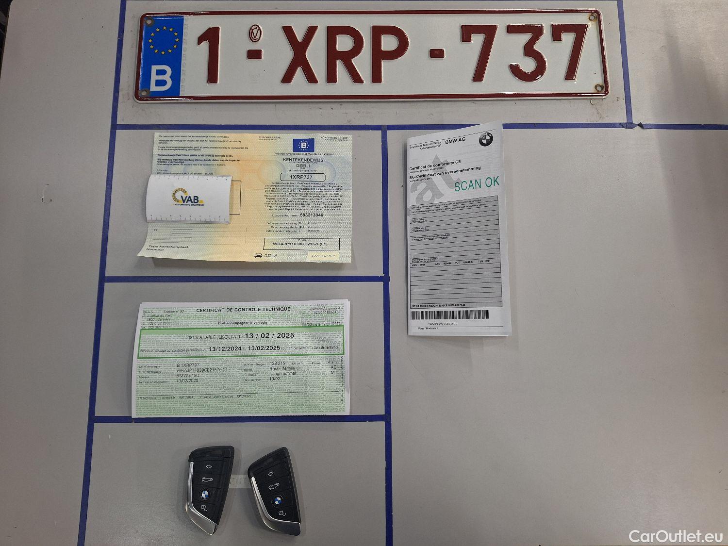 Bmw  Serie 5 BMW, 5-serie touring '17, BMW 5 Reeks Touring 518d Aut. (100 kW) 5d #15