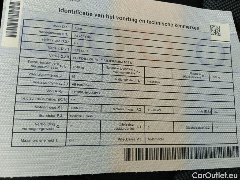 Audi  A3 Audi  Sportback 1.4 40 TFSI e Attraction 5d #11