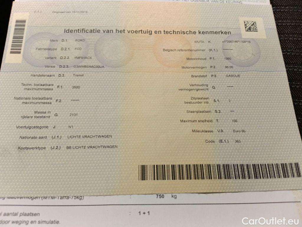 Ford  Transit Ford  350M 2.0TD 130pk 96kW M6 Trend 4d #4