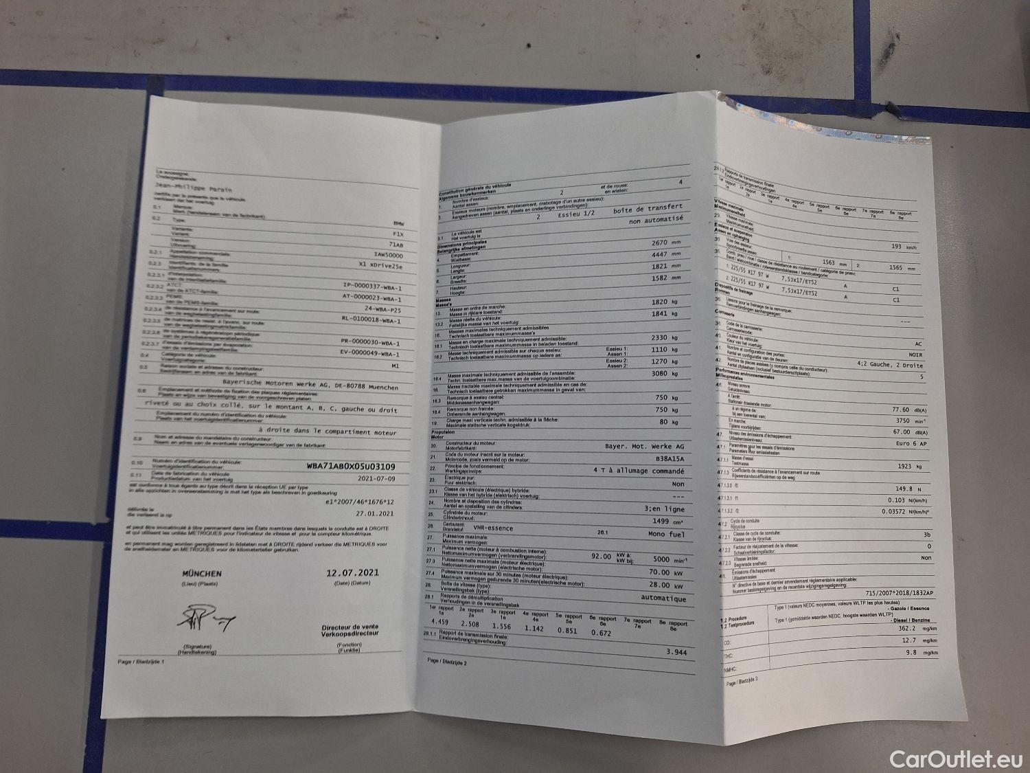 Bmw  X1 BMW,  FL'19, BMW  xDrive25e (162 kW) 5d #15