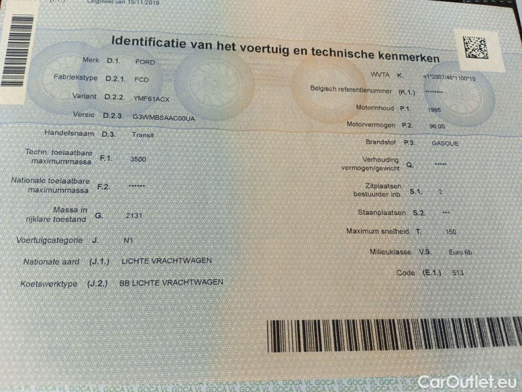 Ford  Transit Ford  350M 2.0TD 130pk 96kW M6 Trend 4d #4