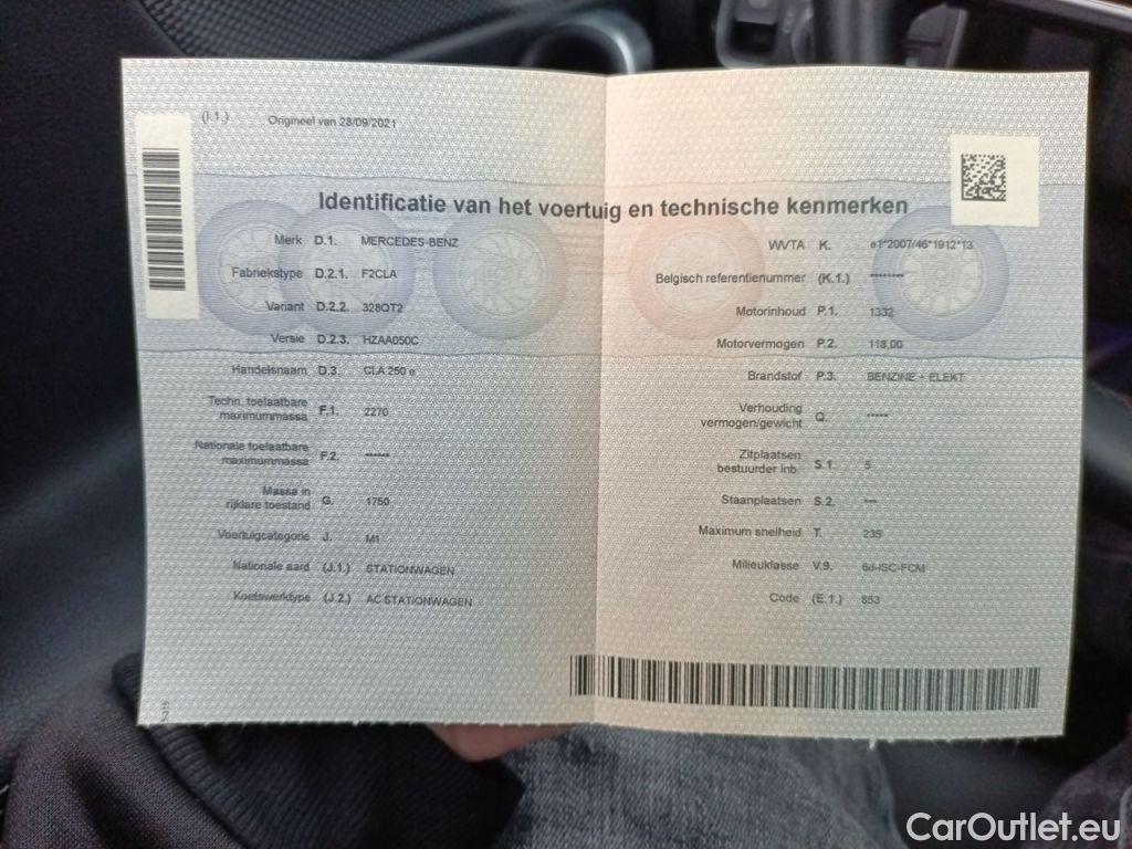 Mercedes  CLA-Klasse Mercedes-Benz CLA Shooting Brake CLA 250 e Business Solution 5d #12