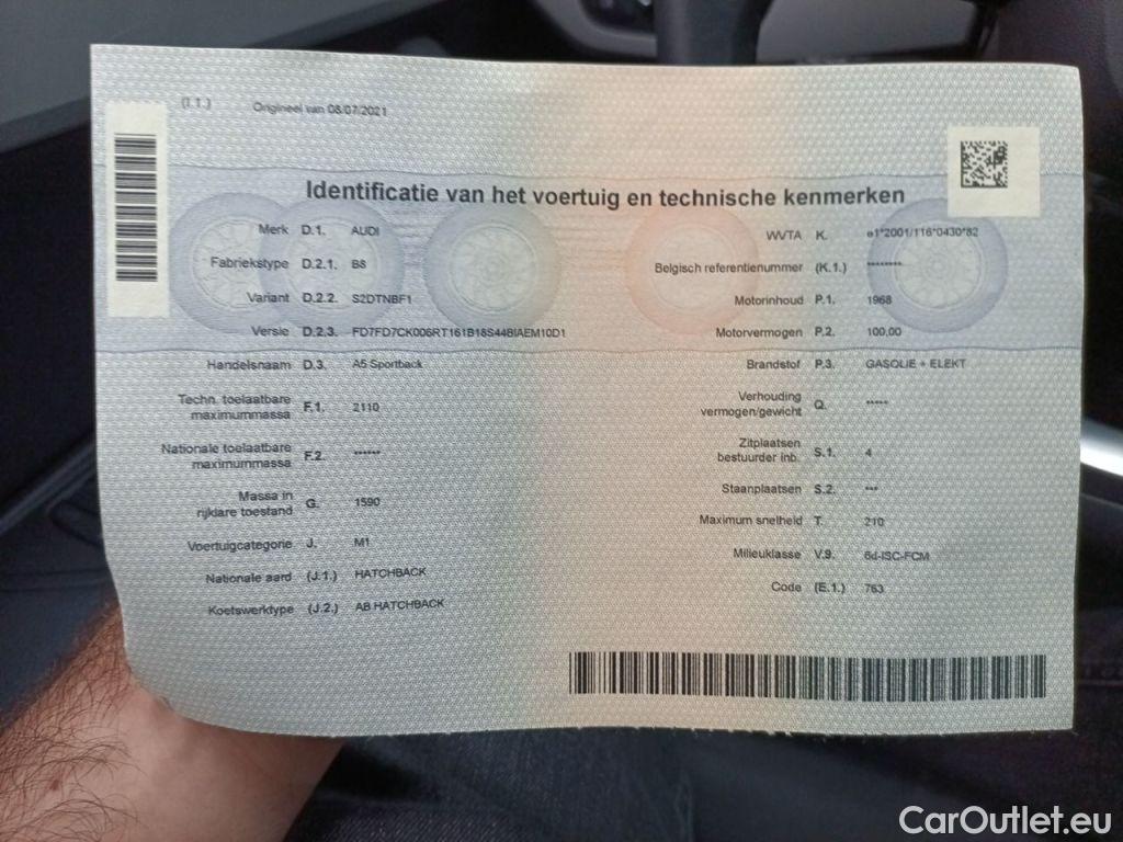 Audi  A5 Sportback Audi  30 TDI S tronic Bus. Ed. S Line 5d #12