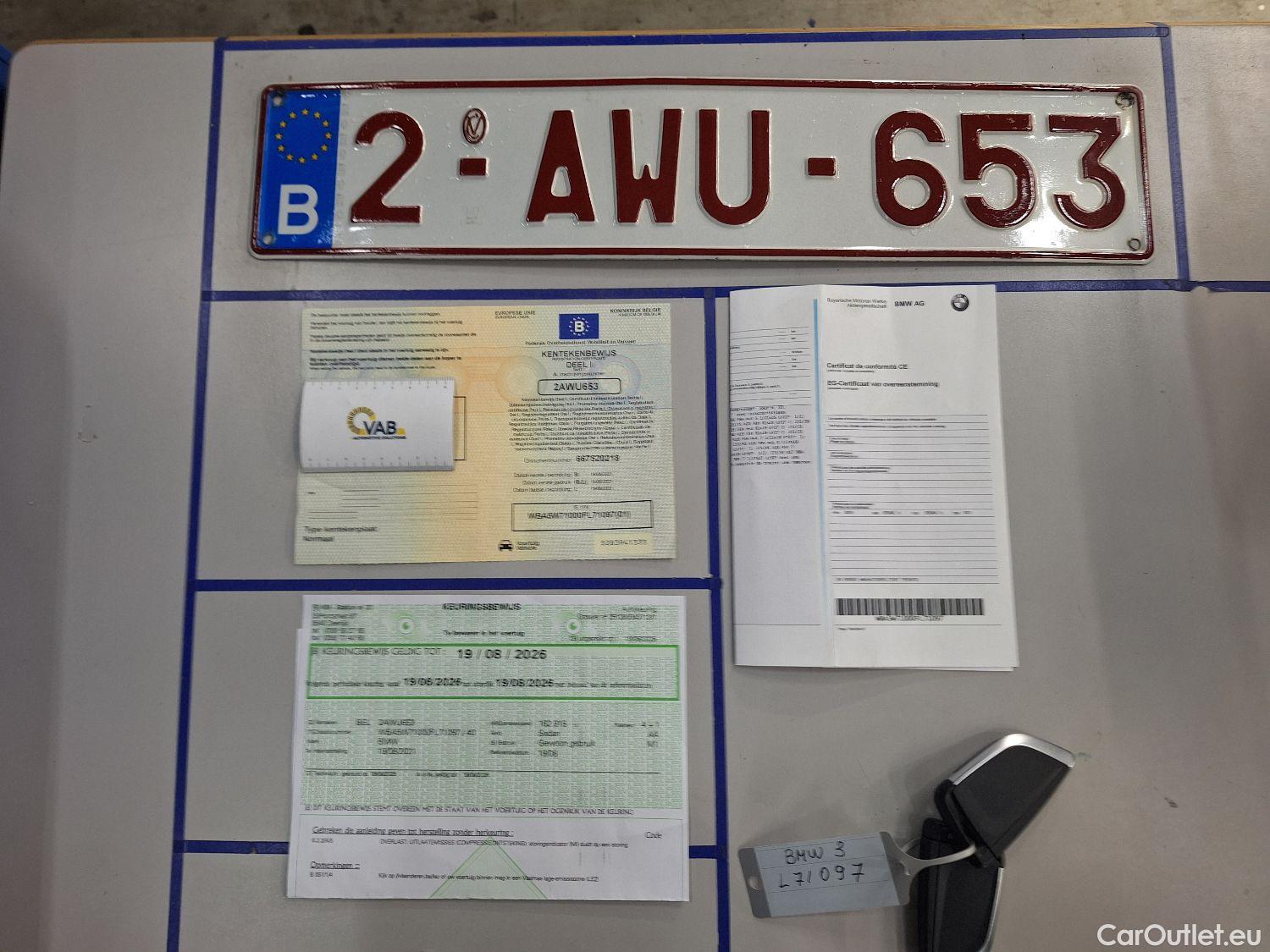 Bmw  Serie 3 BMW, 3-serie '18, BMW 3 Reeks Berline 316dA (90 kW) 4d #18