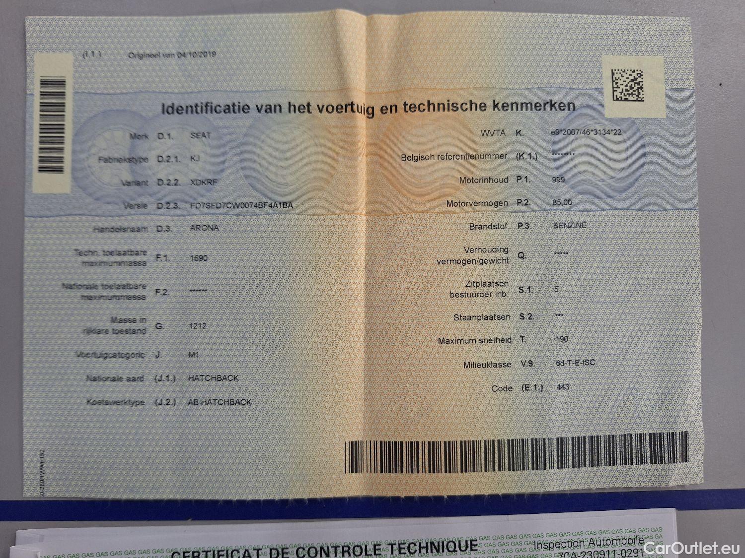 Seat  Arona Seat,  '17, SEAT  1.0 TSI 85kW DSG Move 5d #11