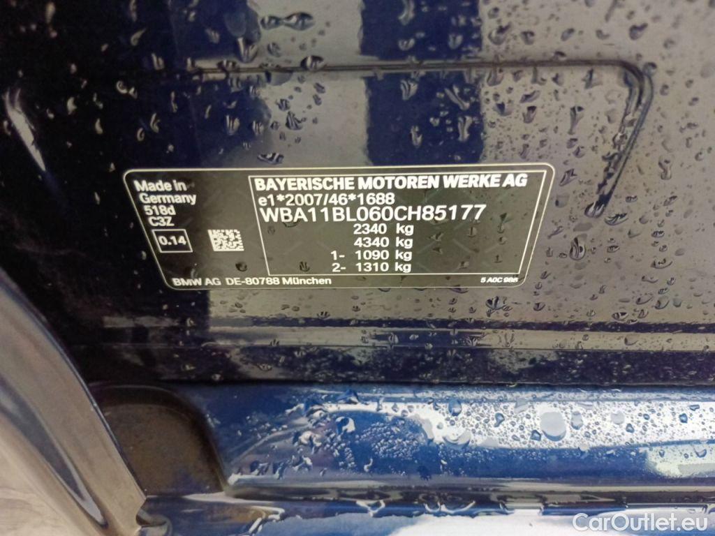 Bmw  Serie 5 BMW 5 Reeks Berline 518d 100kW Aut. 4d #17