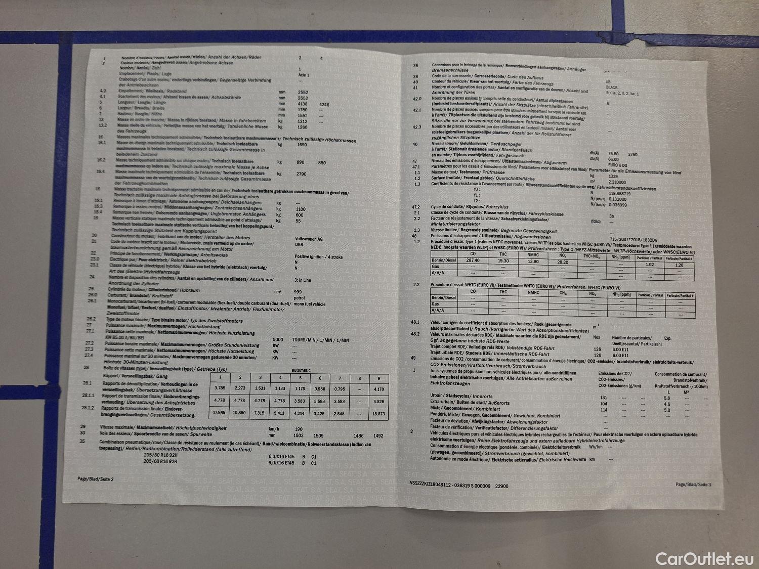 Seat  Arona Seat,  '17, SEAT  1.0 TSI 85kW DSG Move 5d #17