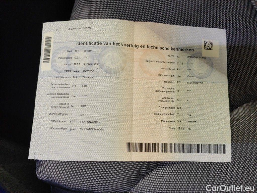 Skoda  ENYAQ Skoda  iV 80 5d #11