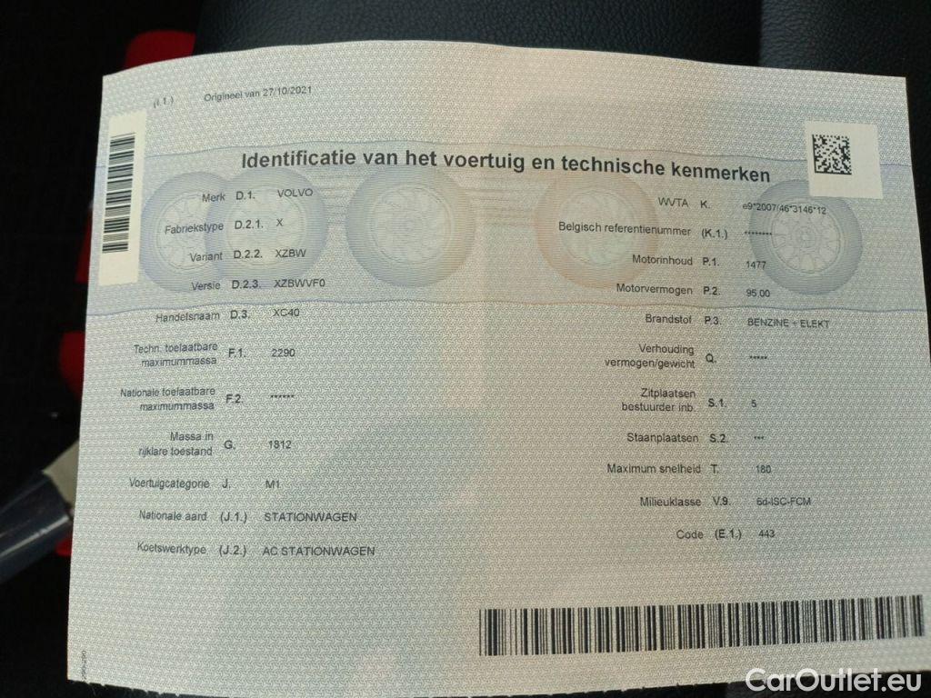 Volvo  XC 40 Volvo XC40 T4 Recharge Geartronic Inscription Expr. 5d #11