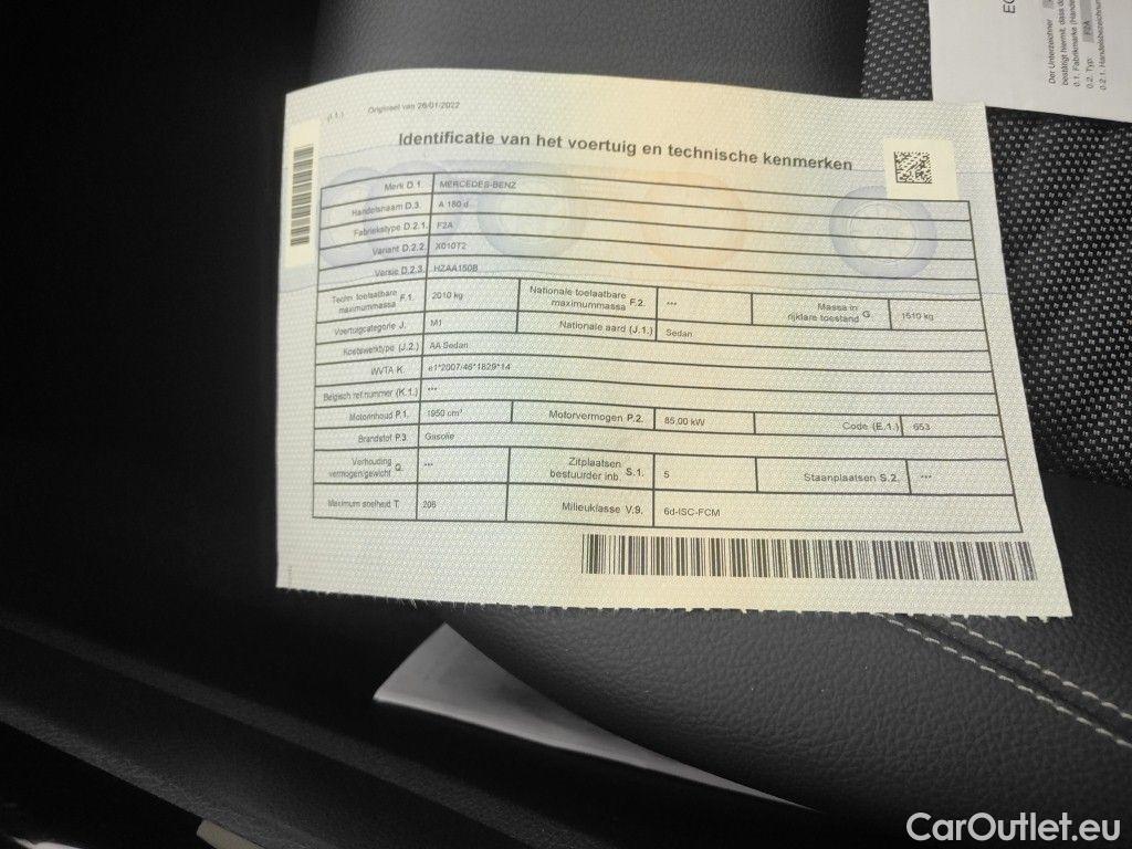 Mercedes  A-Klasse Mercedes-Benz  Limousine A 180d Business Solution Aut. 4d #11