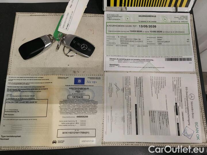 Mercedes  CLA-Klasse CLA CLA 200 d DCT Business Solution 110kW/150pk  4D/P Auto-7 #11