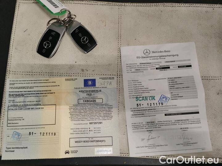 Mercedes  CLA-Klasse CLA CLA 180 d DCT Business Solution 85kW/116pk  4D/P Auto-7 #11