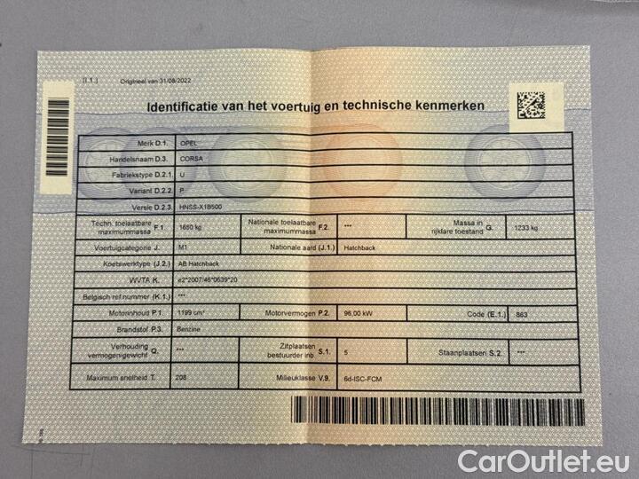 Opel  Corsa  1.2 Turbo S/S Auto GS Line 96kW/131pk  5D/P Auto-8 #11