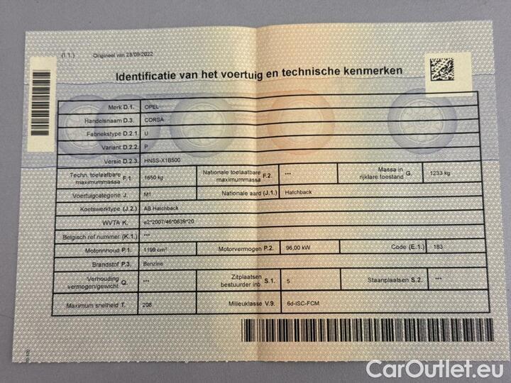 Opel  Corsa  1.2 Turbo S/S Auto GS Line 96kW/131pk  5D/P Auto-8 #11