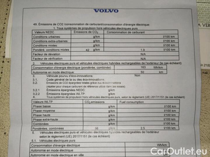 Volvo  XC60  T6 Recharge Geartronic Inscription (PHEV) 251kW/341pk  5D/P Auto-8 #26