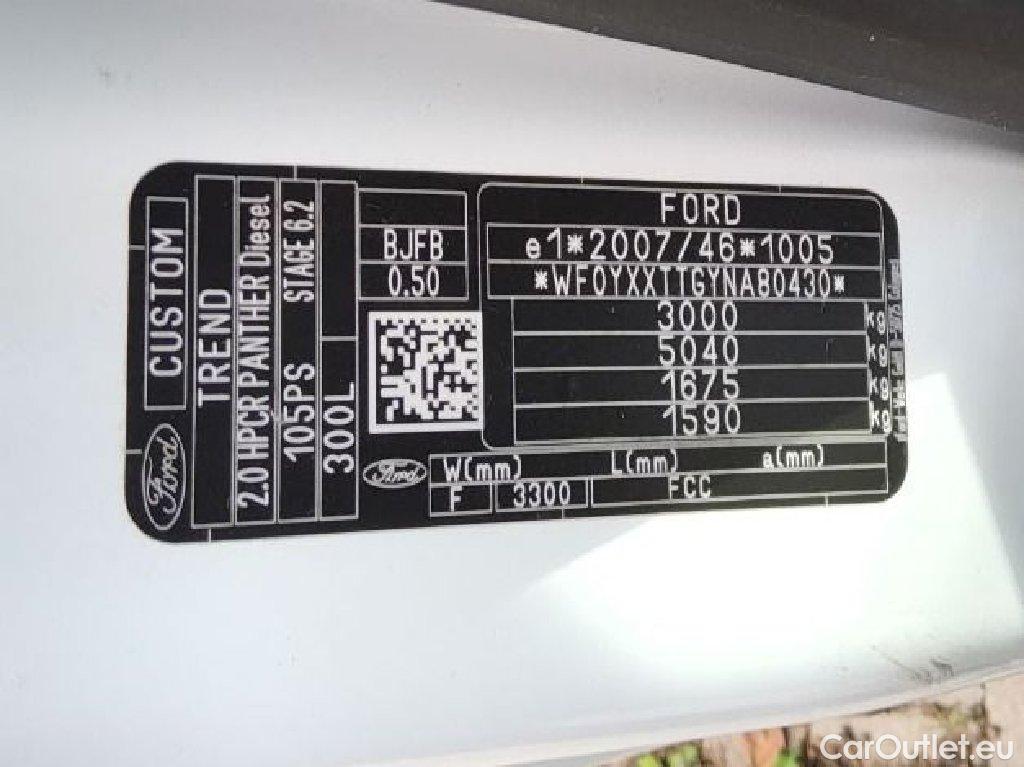 Ford  Transit  Custom Kasten 300 L2 Trend 2.0 TDCi 77KW MT6 E6d #5