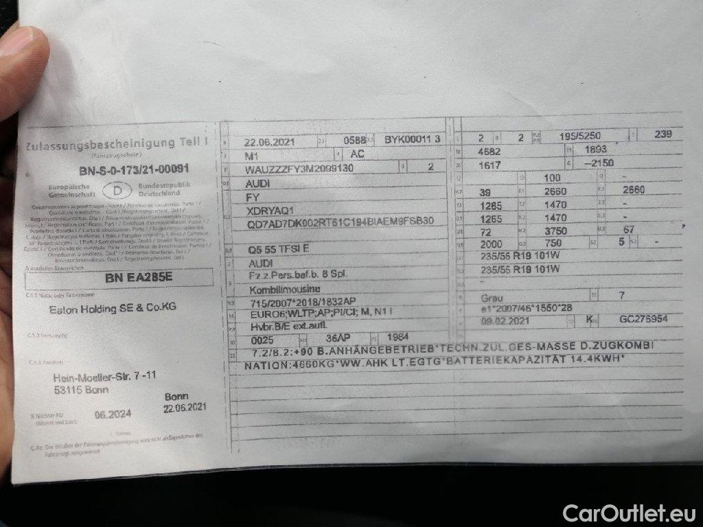 Audi  Q5  55 TFSI e quattro S line 2.0 TFSI 270KW AT7 E6d #21