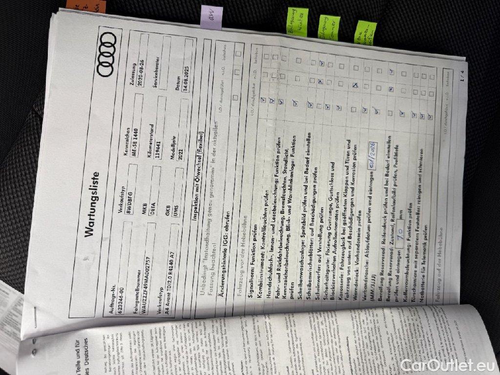 Audi  A4  Avant 40 TDI advanced 2.0 TDI 140KW AT7 E6dT #43