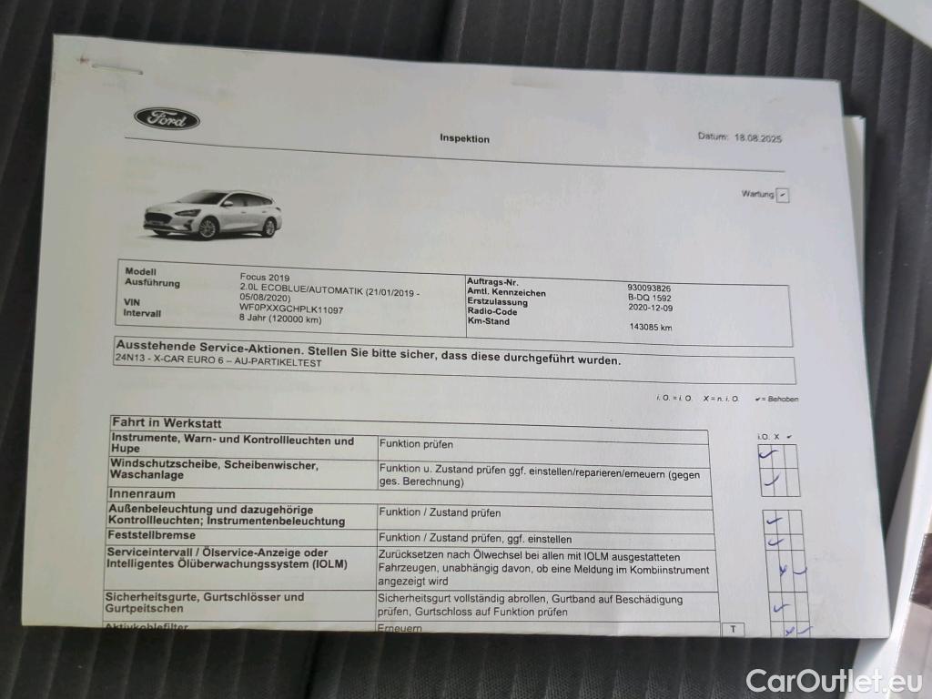 Ford  Focus  Turnier Titanium 2.0 EcoBlue 110KW AT8 E6dT #19