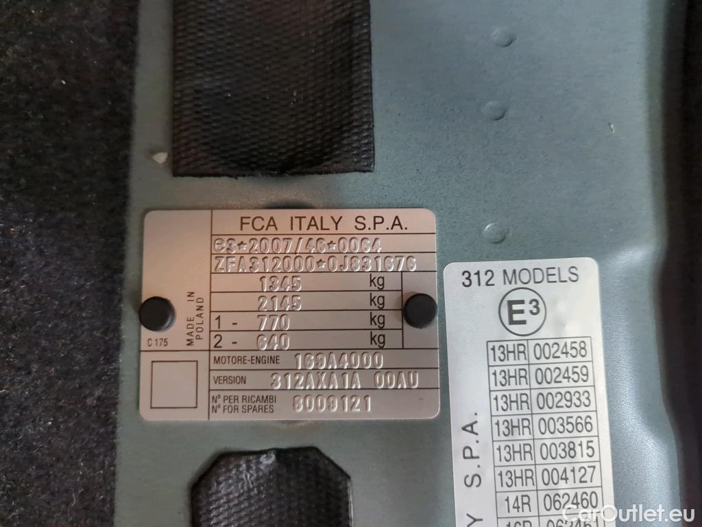 Fiat  500 Fiat  1.2 69 Lounge 3d #6