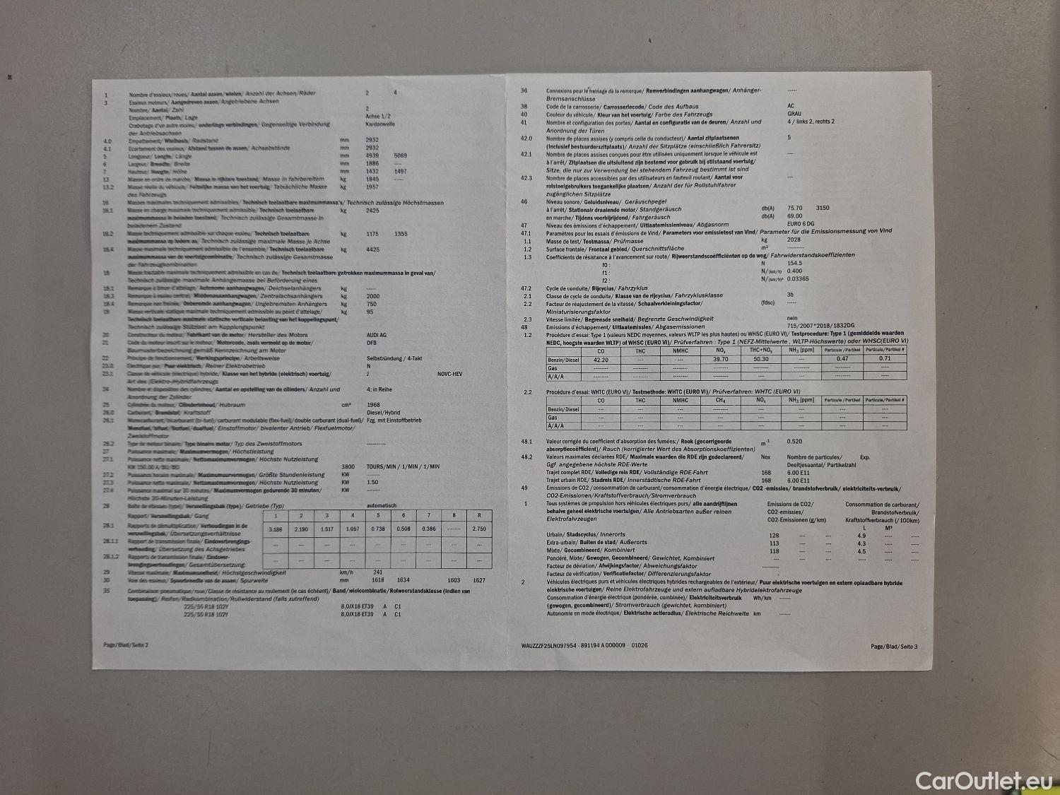 Audi  A6 Audi,  Avant '18, Audi  Avant 40 TDI S tronic Quattro Business Edi #16