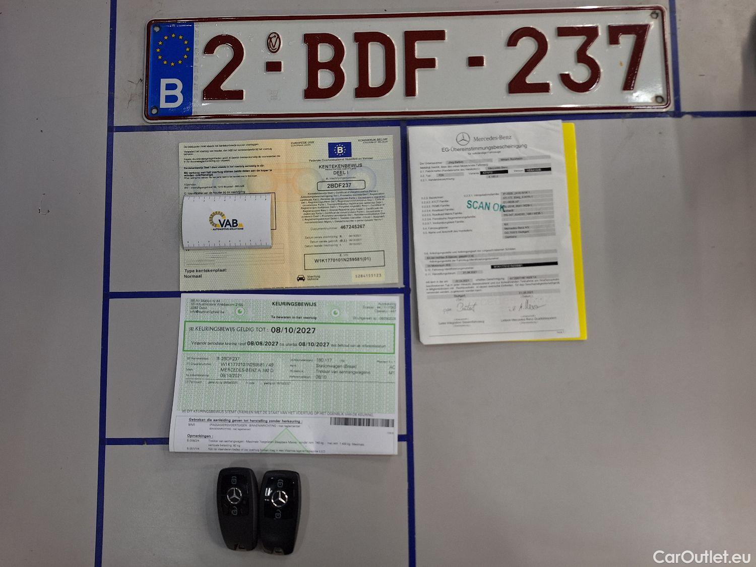 Mercedes  A-Klasse Mercedes, A-Class '18, Mercedes-Benz  A 180 d Business Solution E #18