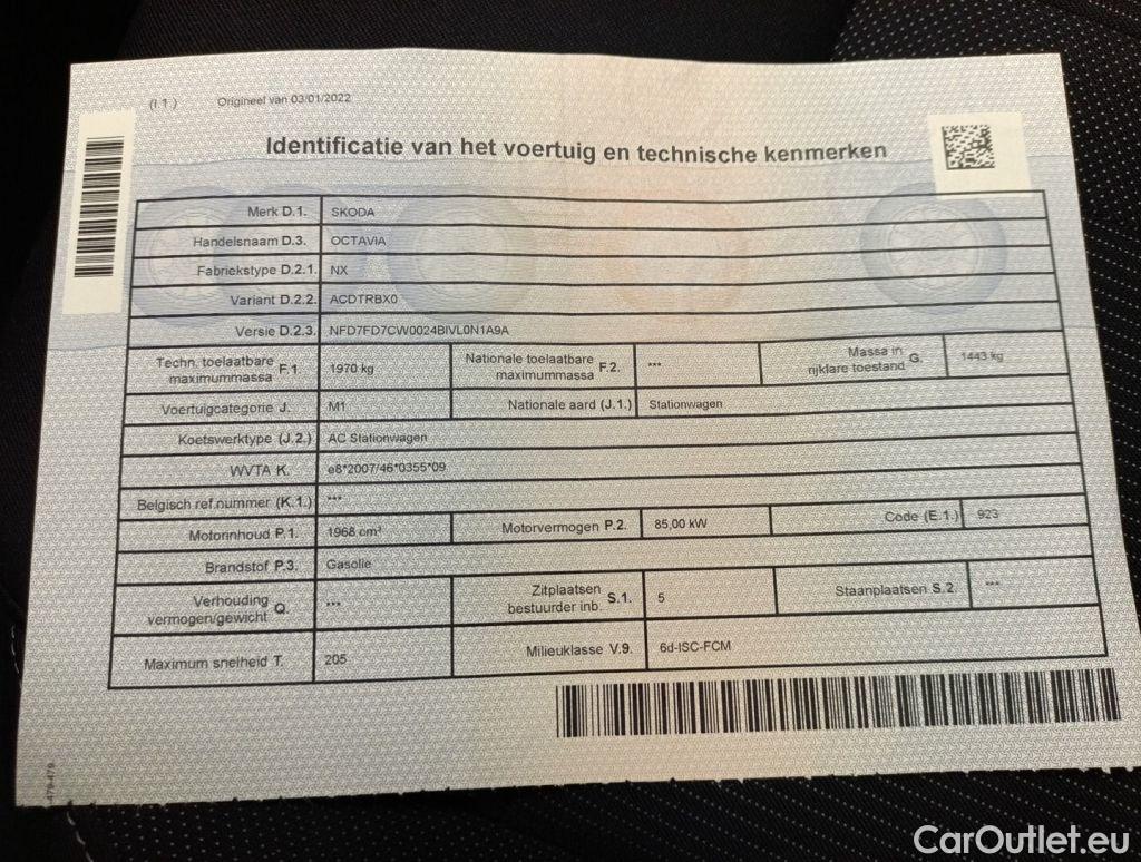 Skoda  Octavia Skoda  Combi 2.0 CRTDI 85kW DSG7 Clever+ 5d #11