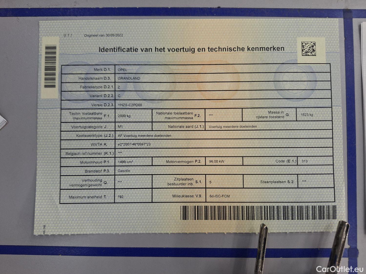 Opel   Grandland X Opel, Grandland FL'21, Opel Grandland 1.5 Turbo D S/S AT8 Business Elegan #11