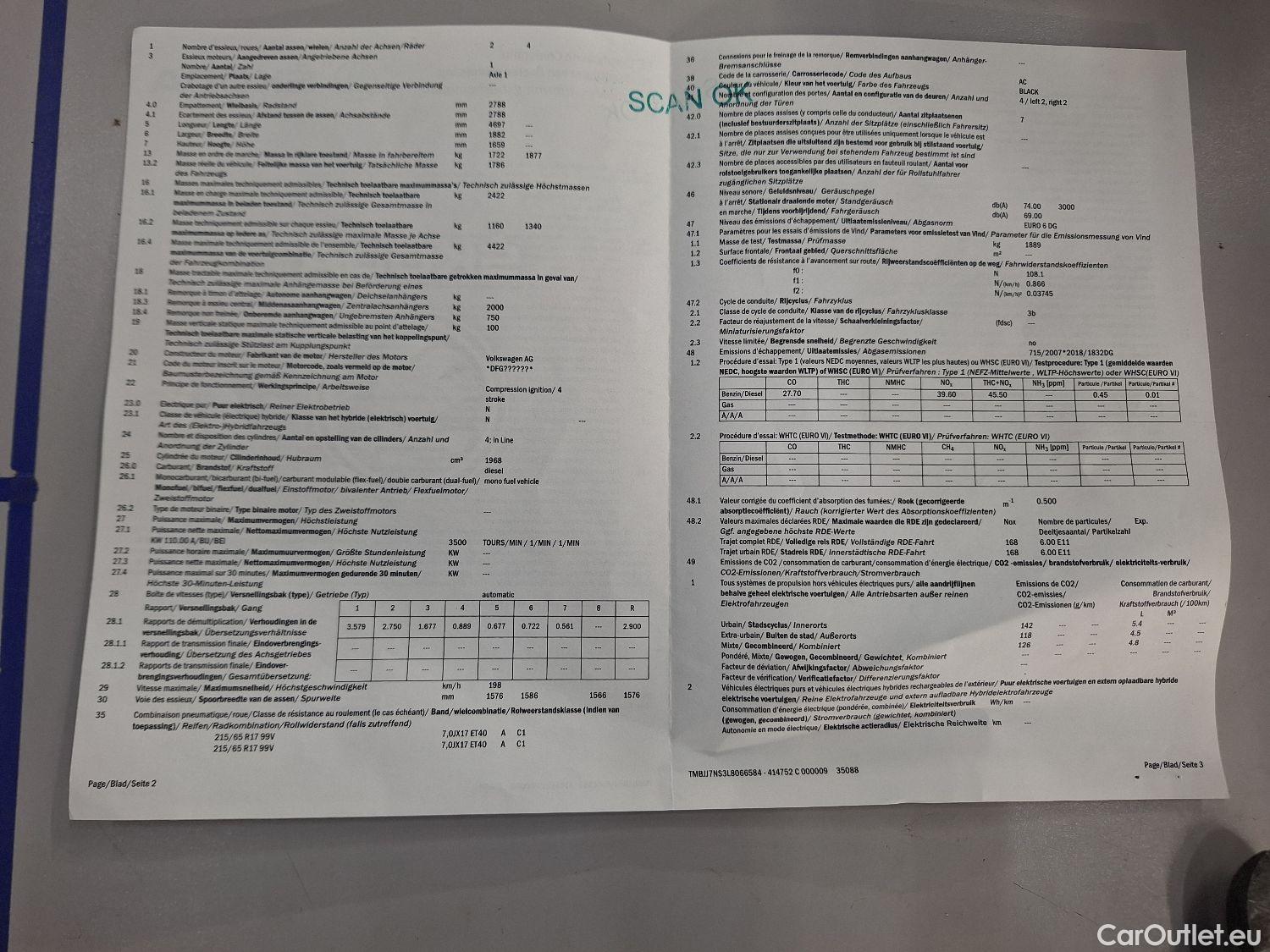 Skoda  Kodiaq Skoda,  '16, Skoda  2.0 CRTDI 110kW DSG7 Ambition 5d 7 places  #15