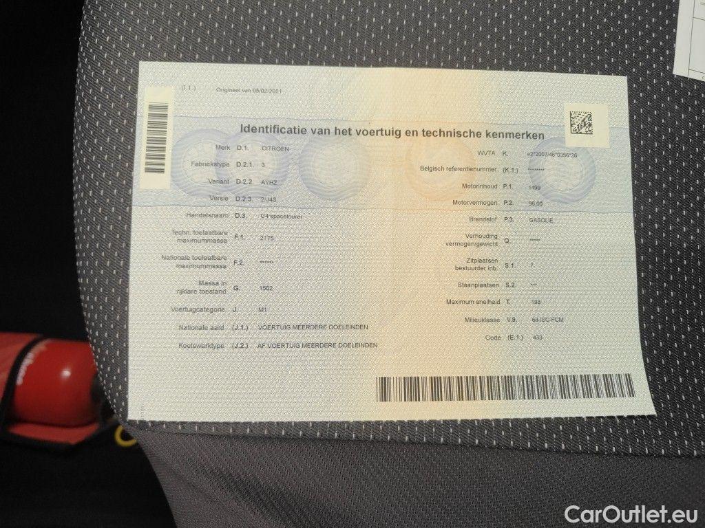 Citroen  C4 Grand Picasso Citroën Grand C4 Spacetourer 1.5 BlueHDi 130 S&S MAN6 Business GPS 5d #11