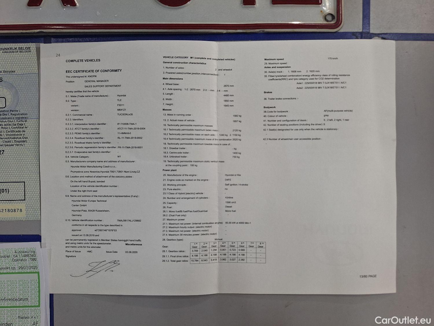 Hyundai  Tucson Hyundai,  FL'18, Hyundai  1.6 CRDi ISG Feel 2WD 6M/T 5d #16