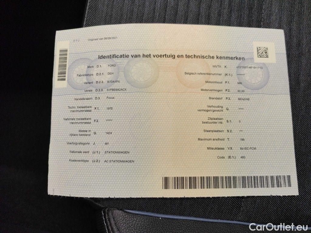 Ford  Focus Ford  Clipper 1.0i EcoBoost 92kW Aut. Active X 5d #11