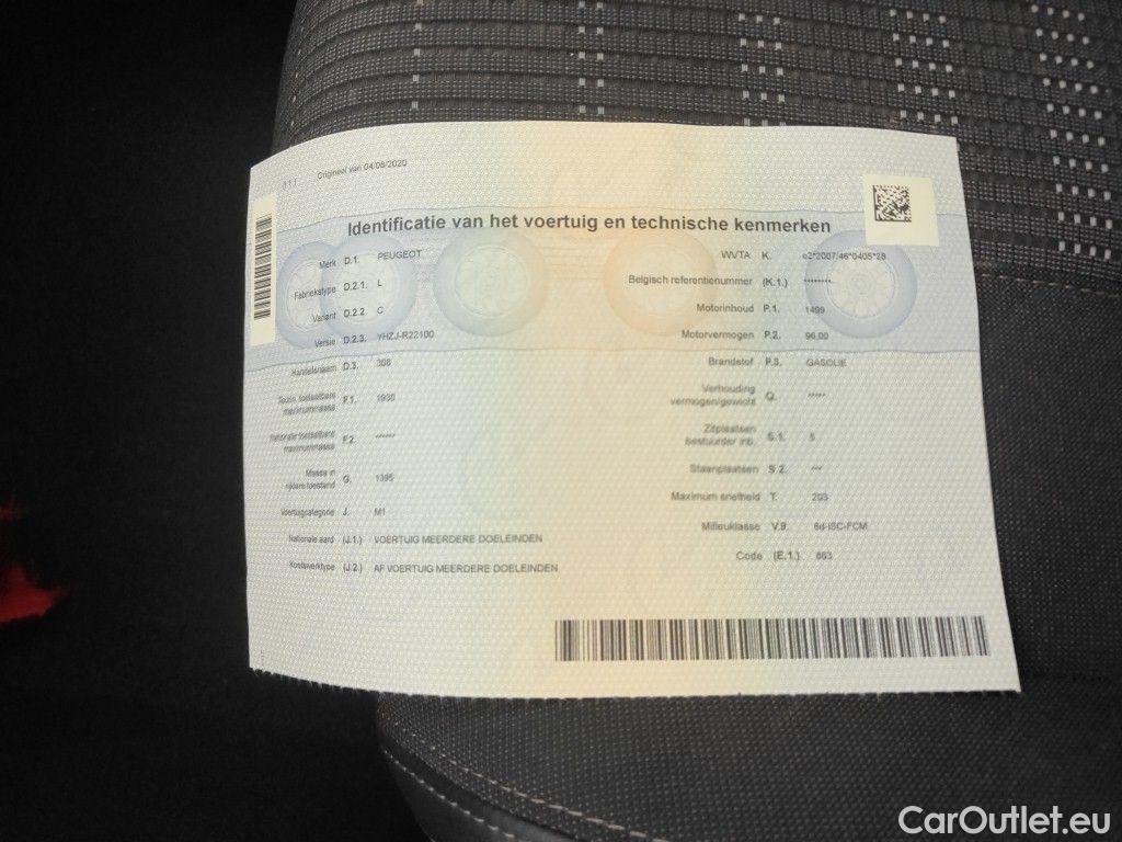 Peugeot  308 Peugeot  SW 1.5 BlueHDi 130 DPF S&S Allure 5d #11