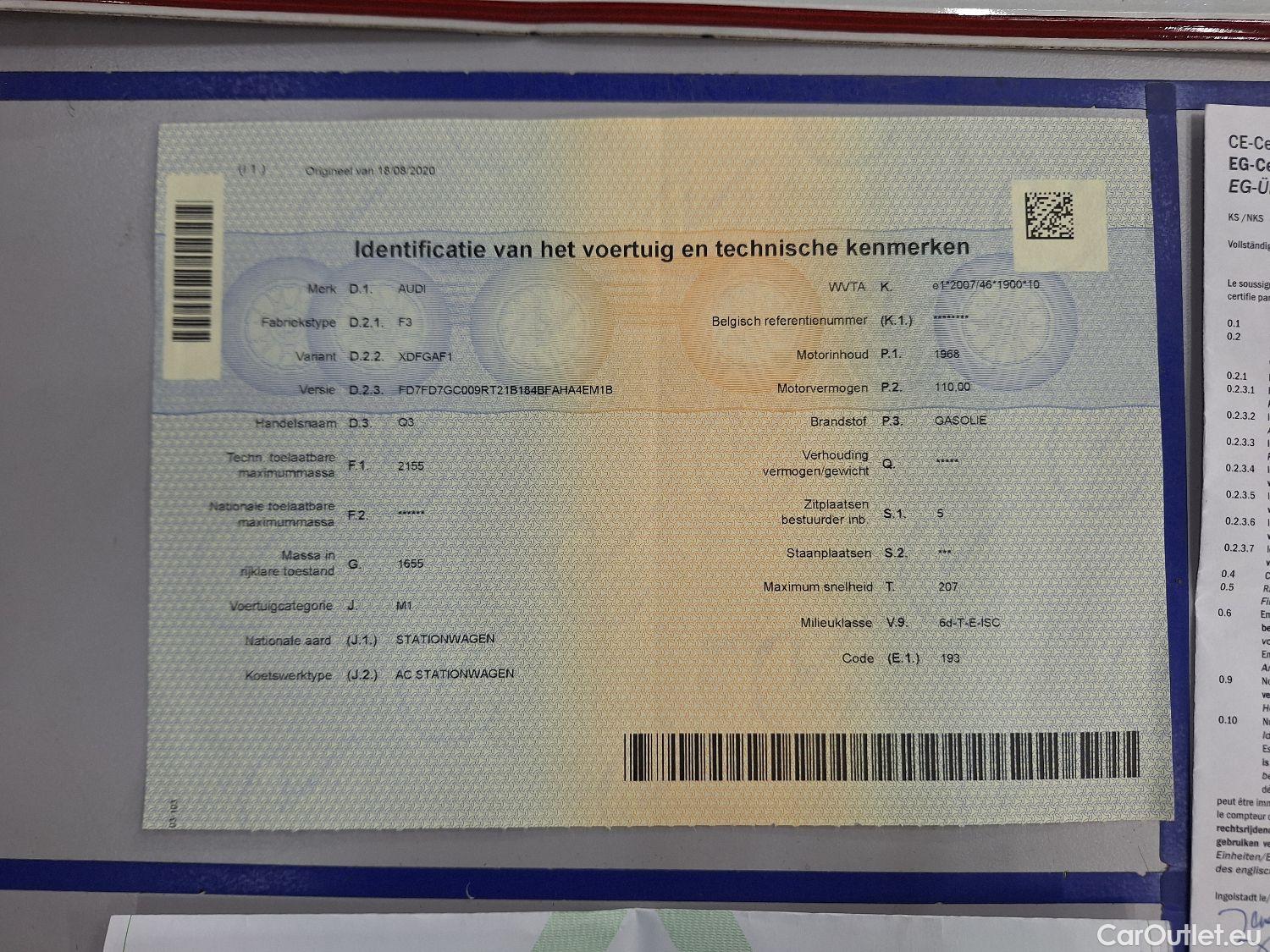 Audi  Q3 Audi,  '18, Audi  35 TDI S tronic Advanced Business Editio 5 #11