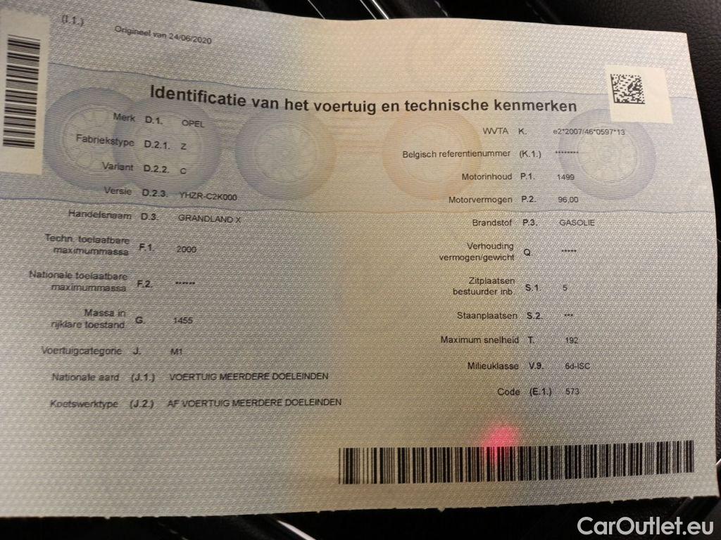 Opel   Grandland X Opel 1.5 Turbo ECOTEC D S/S AT8 Innovation 5d #11