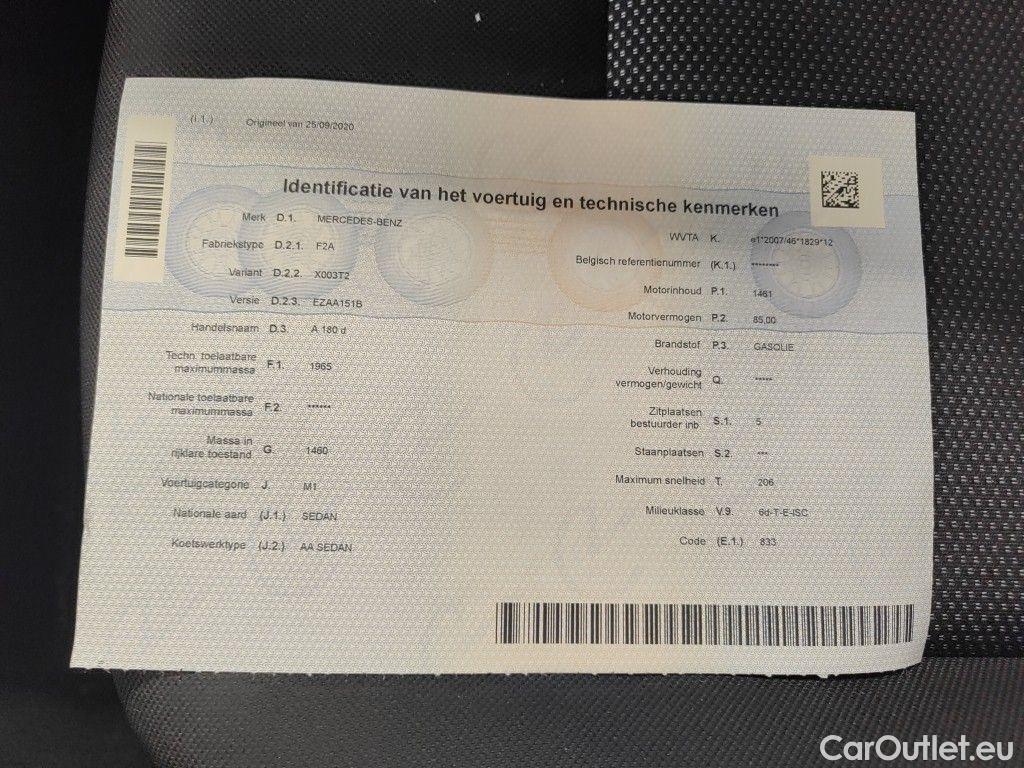 Mercedes  A-Klasse Mercedes-Benz  Limousine A 180d Business Solution Aut. 4d #11