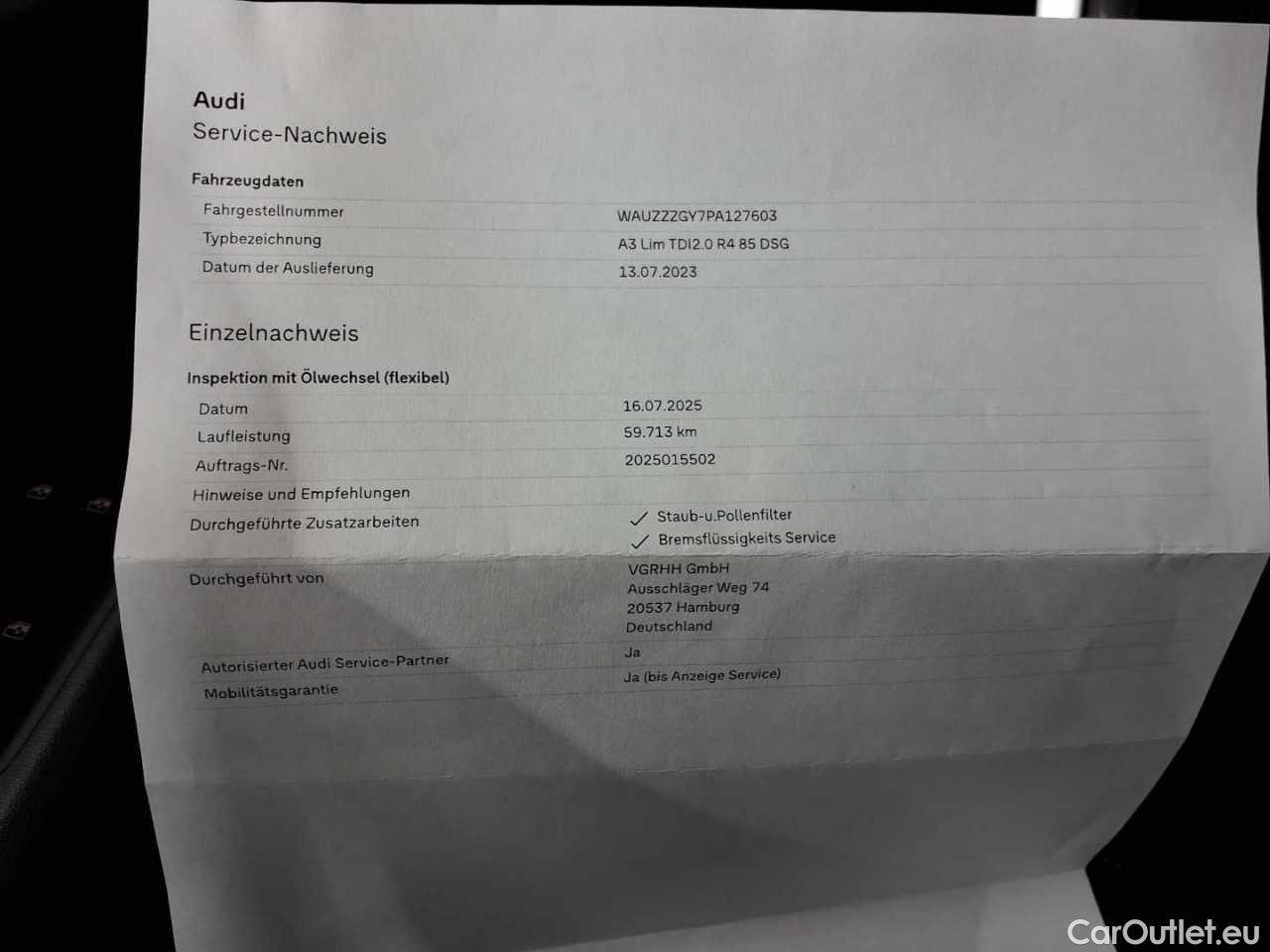Audi  A3 30 TDI Limousine S tronic Automatic Diesel  32 #26