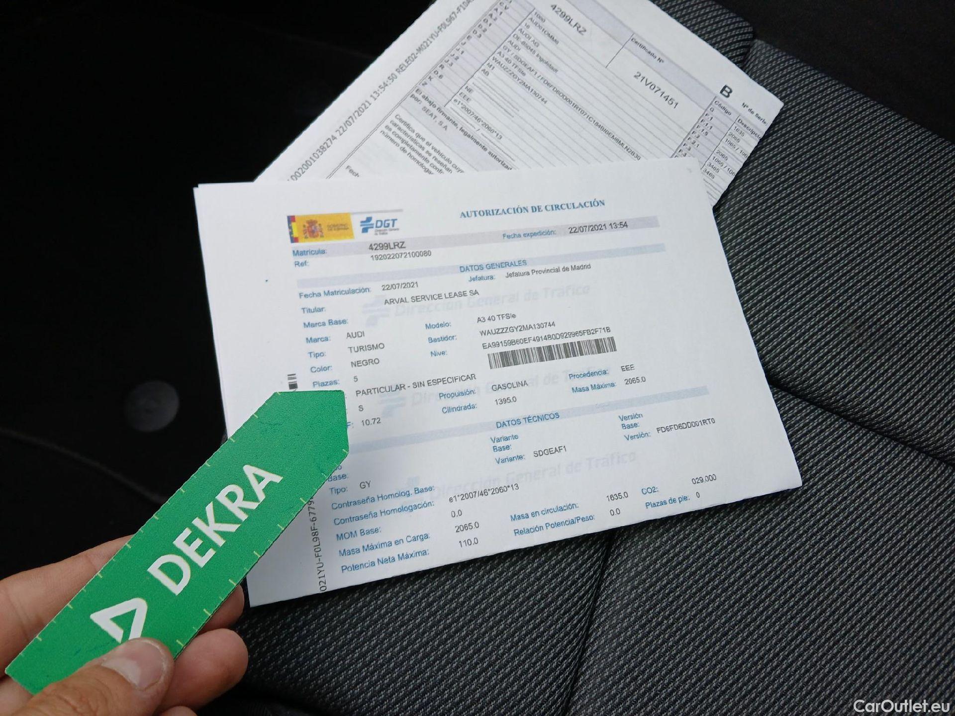 Audi  A3 AUDI  / 2020 / 5P / berlina con portón Sportback S line 40 TFSI e 150kW S tron #37