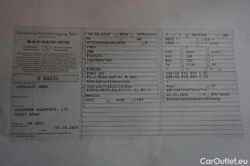 Ford  Fiesta  Cool & Connect 1.1 55KW MT5 E6dT #15