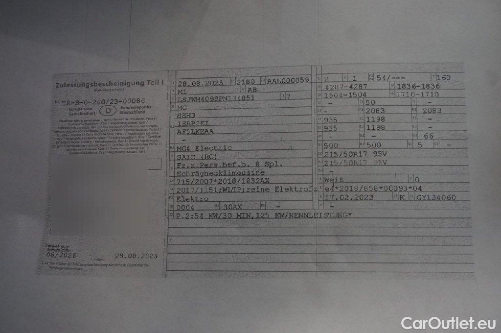 MG  EHS MG MG4 Standard 5d 125kW #18
