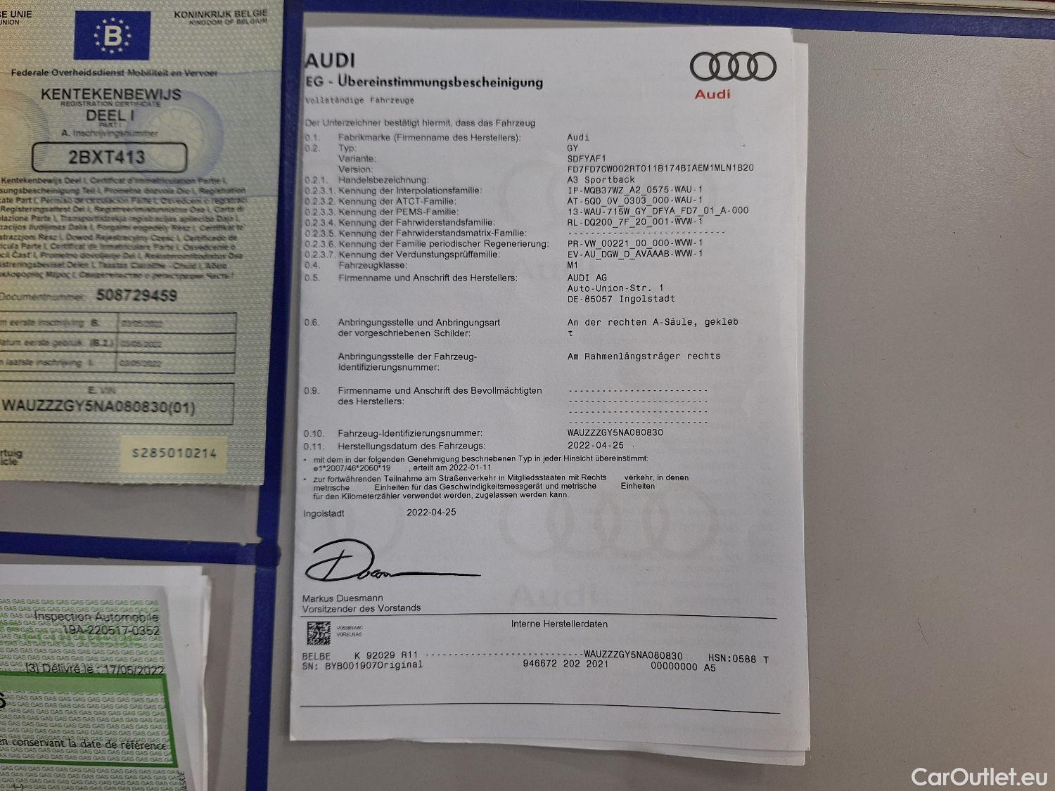 Audi  A3 Audi,  SB '20, Audi  Sportback 1.5 35 TFSi 110kW S tronic Advan #16