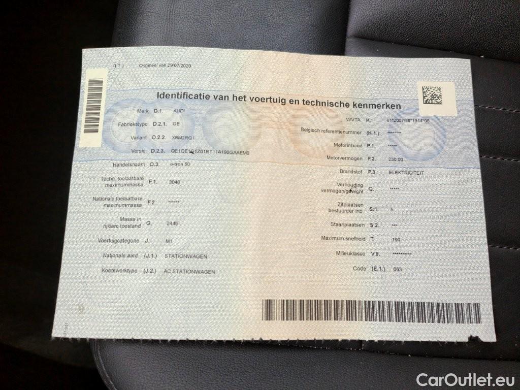 Audi  E-TRON Audi  50 Quattro 5d #10