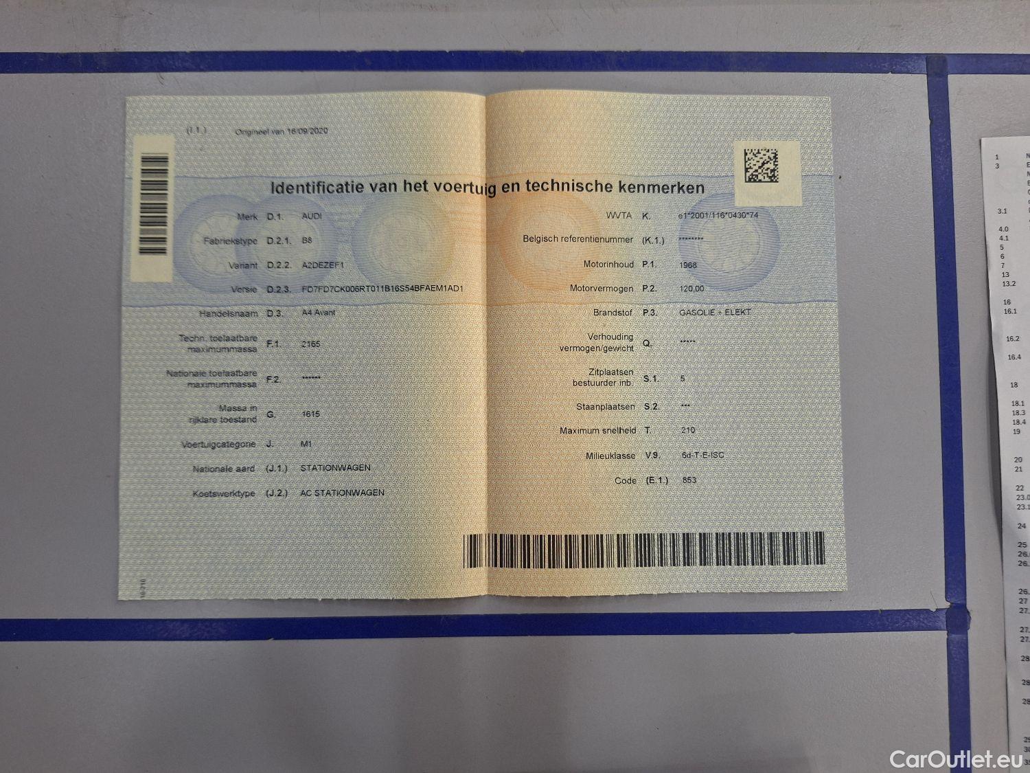 Audi  A4 Audi,  Avant FL'19, Audi  Avant 2.0 35 TDi 120kW S tronic Business E #11