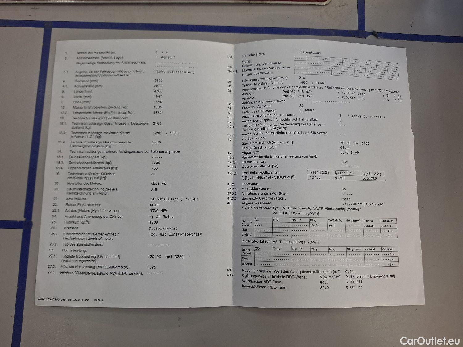 Audi  A4 Audi,  Avant FL'19, Audi  Avant 2.0 35 TDi 120kW S tronic Attraction #17