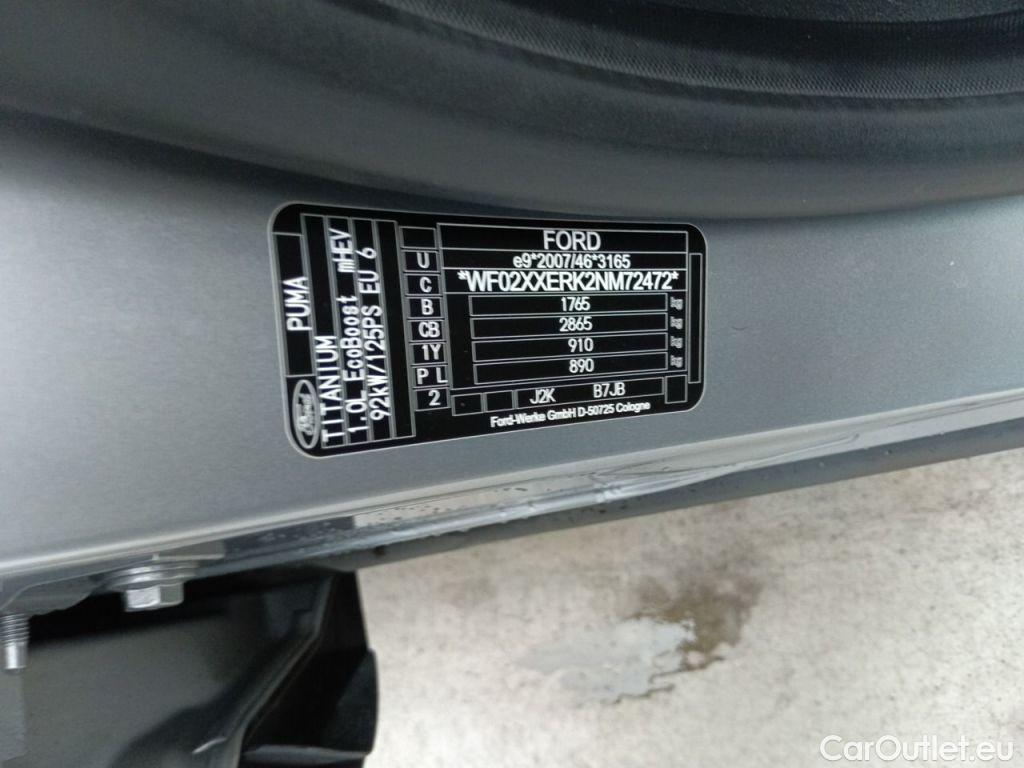 Ford  Puma Ford  1.0i Ecoboost mHEV 92kW Titanium 5d #18