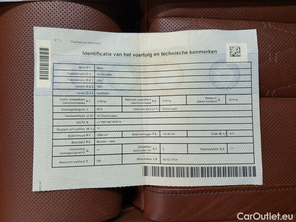 Bmw  X5 BMW  xDrive45e (155kW) 5d ///M-SportKit (total options: 28,888 Ex.Vat) #11