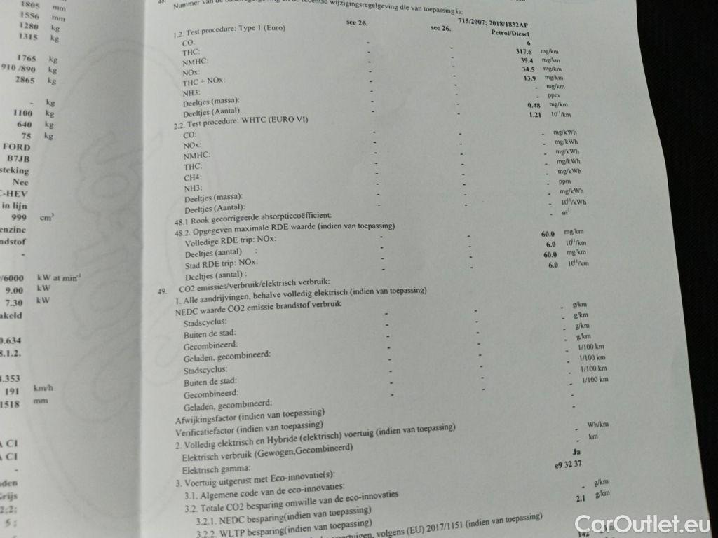 Ford  Puma Ford  1.0i Ecoboost mHEV 92kW Titanium 5d #13